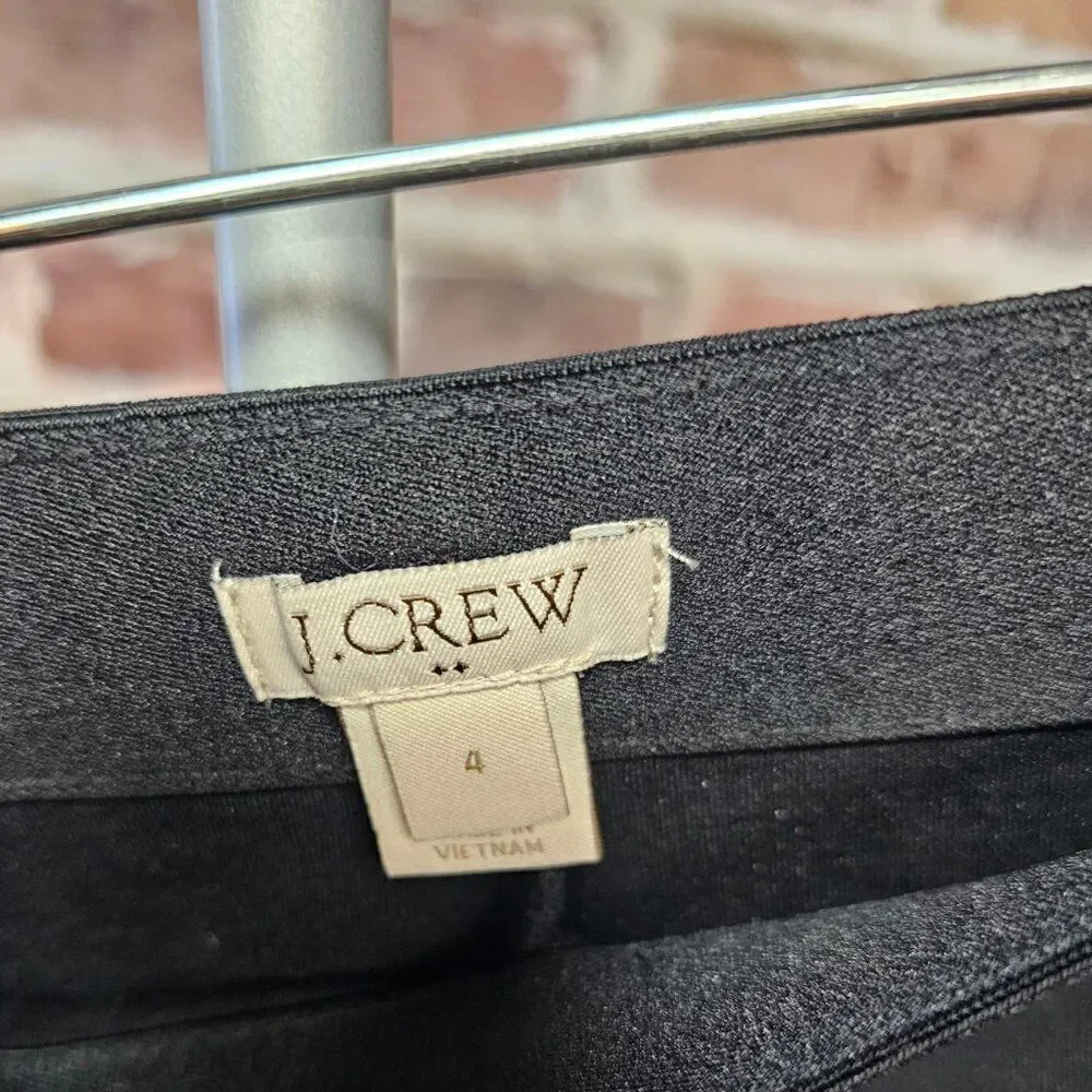 Women's J CREW‎ Side Zip Gigi Pants Size 4
